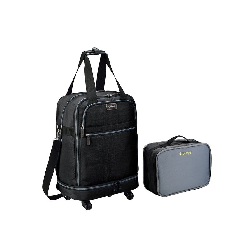 Zipsak 22″ Foldable Spinner Carry On Grey