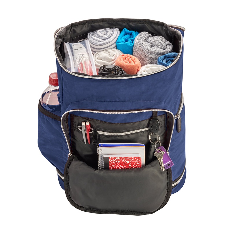 Zipsak Backpack on the Go Navy Blue