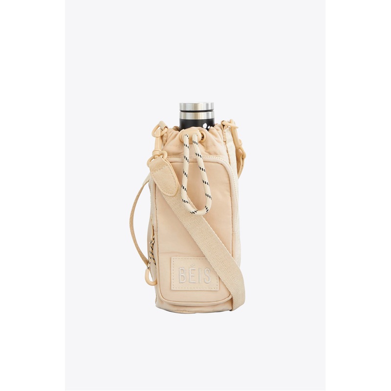 The Water Bottle Sling in Beige