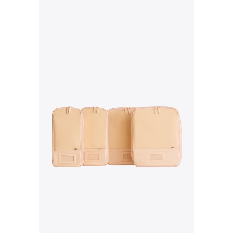 The Compression Packing Cubes 4 pc in Beige