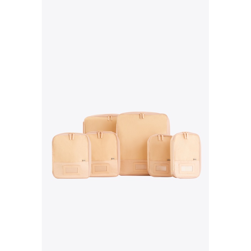 The Compression Packing Cubes 6 pc in Beige