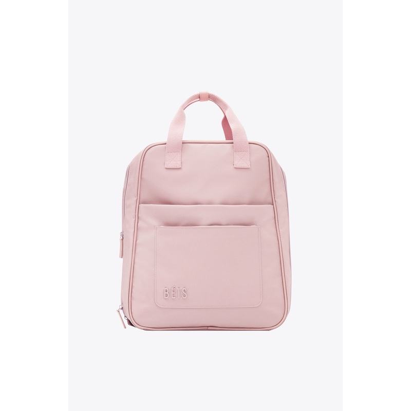 The Expandable Backpack in Atlas Pink