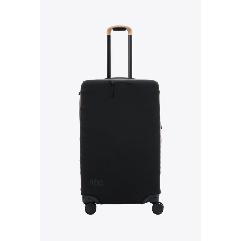 The Medium Check-In Luggage Cover in Black