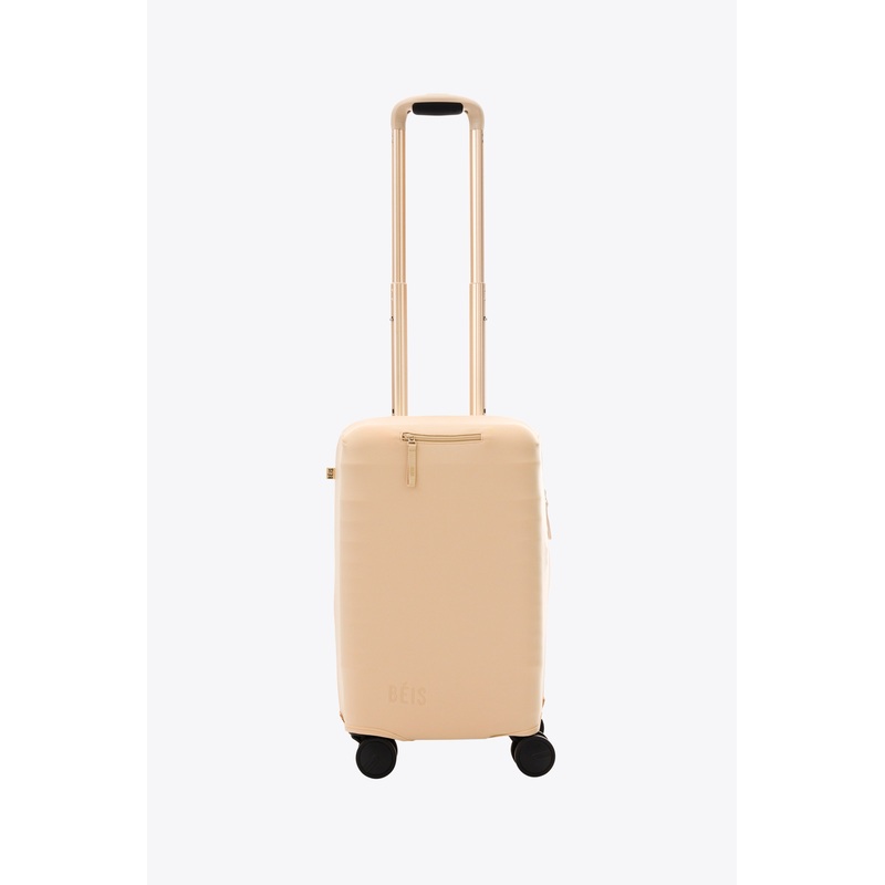 The Small Carry-On Luggage Cover in Beige