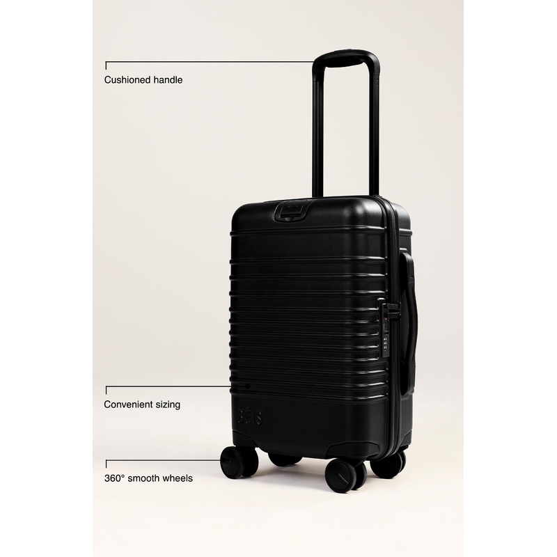 The Small Carry-On Roller in All Black