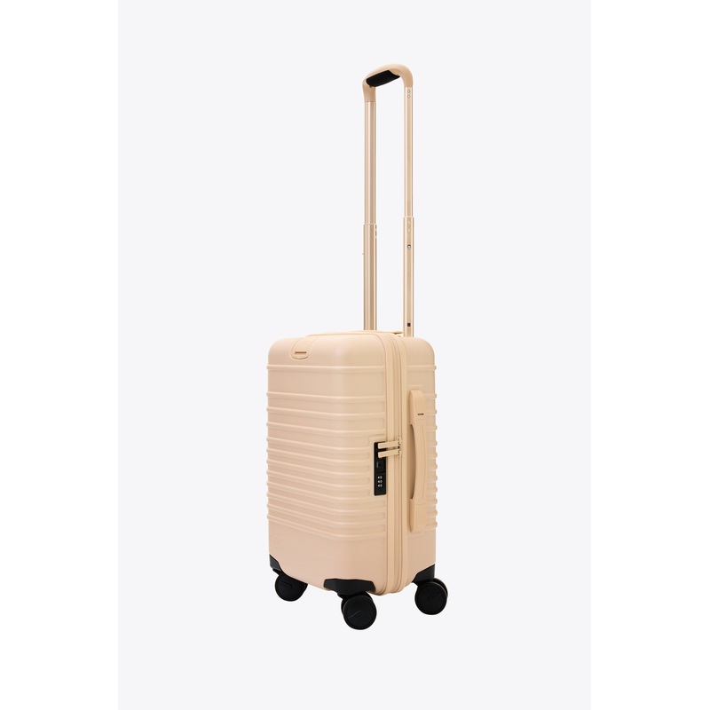 The Small Carry-On Roller in Beige
