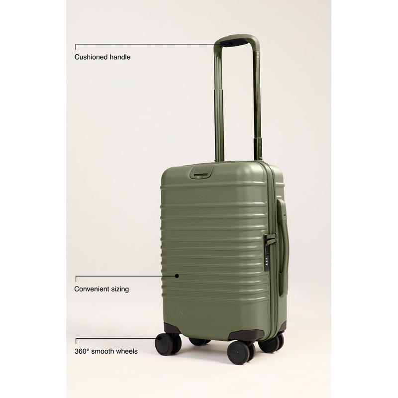 The Small Carry-On Roller in Olive