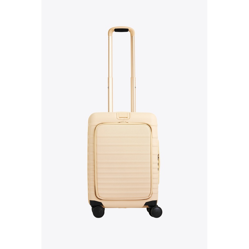 Resale The Front Pocket Carry-On Roller in Beige