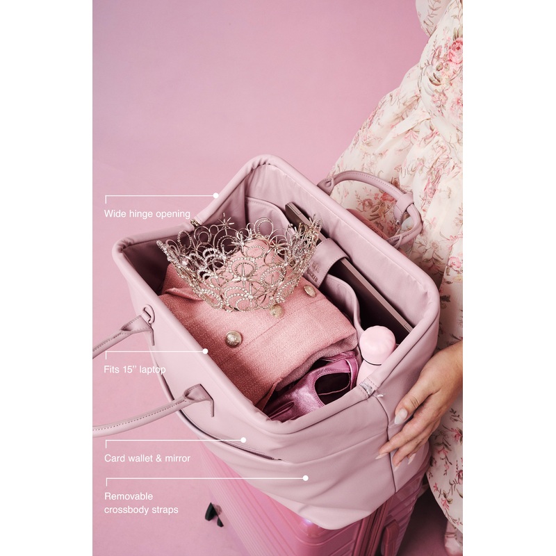 The Essential Weekender in Wicked Pink