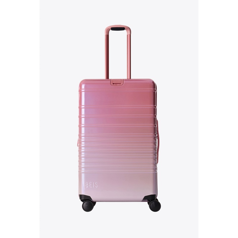 The Medium Check-In Roller in Wicked Pink