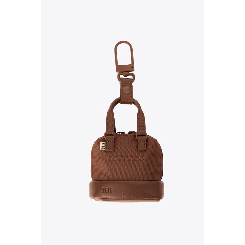 The Micro Weekender Charm in Maple