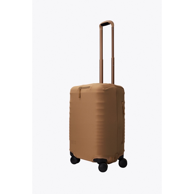 The Carry-On Luggage Cover in Camel