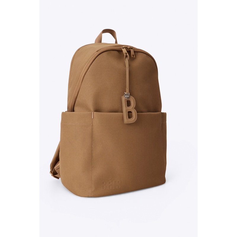 The Letter Charm in Camel