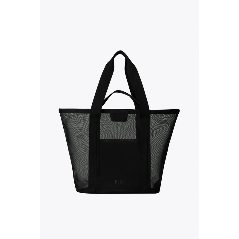 Resale The Mesh Beach Tote in Black