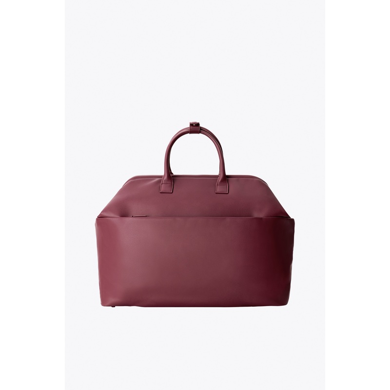 The Essential Weekender in Burgundy