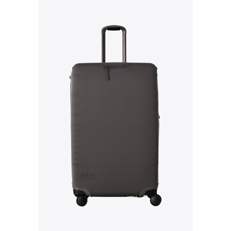 The Large Check-In Luggage Cover in Charcoal