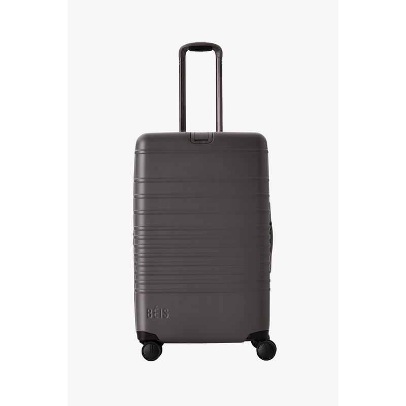 The Medium Check-In Roller in Charcoal