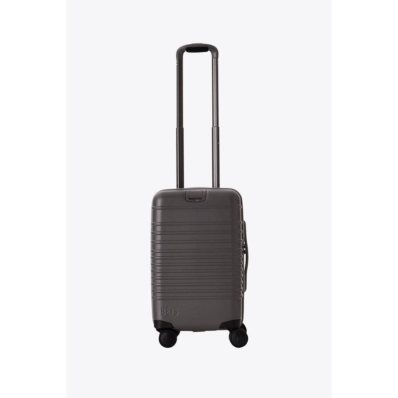 The Small Carry-On Roller in Charcoal