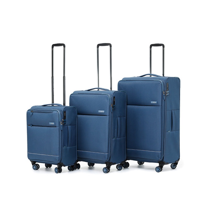 Tosca – SO-LITE AIR5055 set of 3 Suitcases – Blue Blue