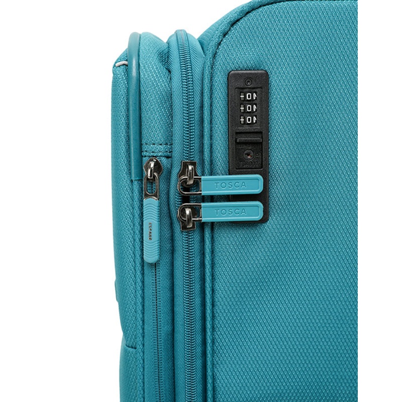 Tosca – SO-LITE AIR5055 set of 3 Suitcases – Teal Teal