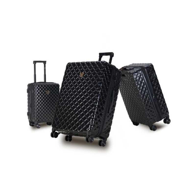 Disney – DIS323-3A Mickey Mouse Set of 3 Spinner cases – Black Black