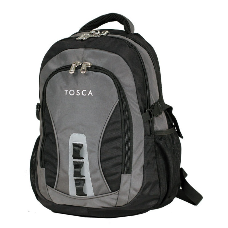 Tosca – TCA972-C Kids backpack – Black/Grey BLACK/GREY
