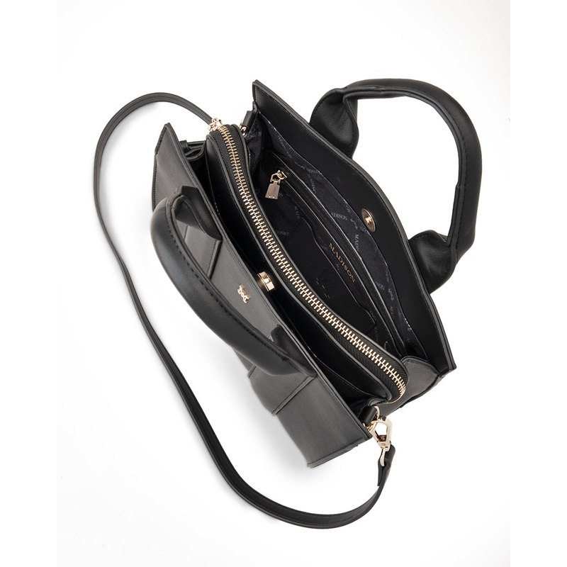 Nova Small Grab Tote With Crossbody Strap Nude