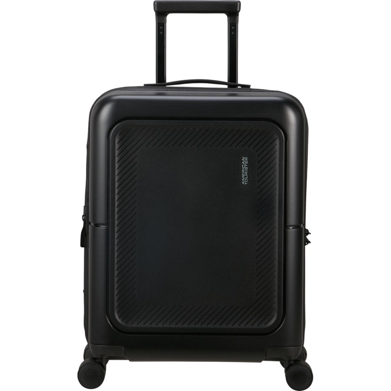 American Tourister – 55cm Dashpop cabin spinner – Black Black