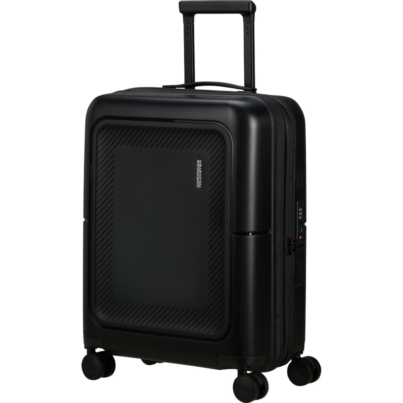 American Tourister – 55cm Dashpop cabin spinner – Black Black