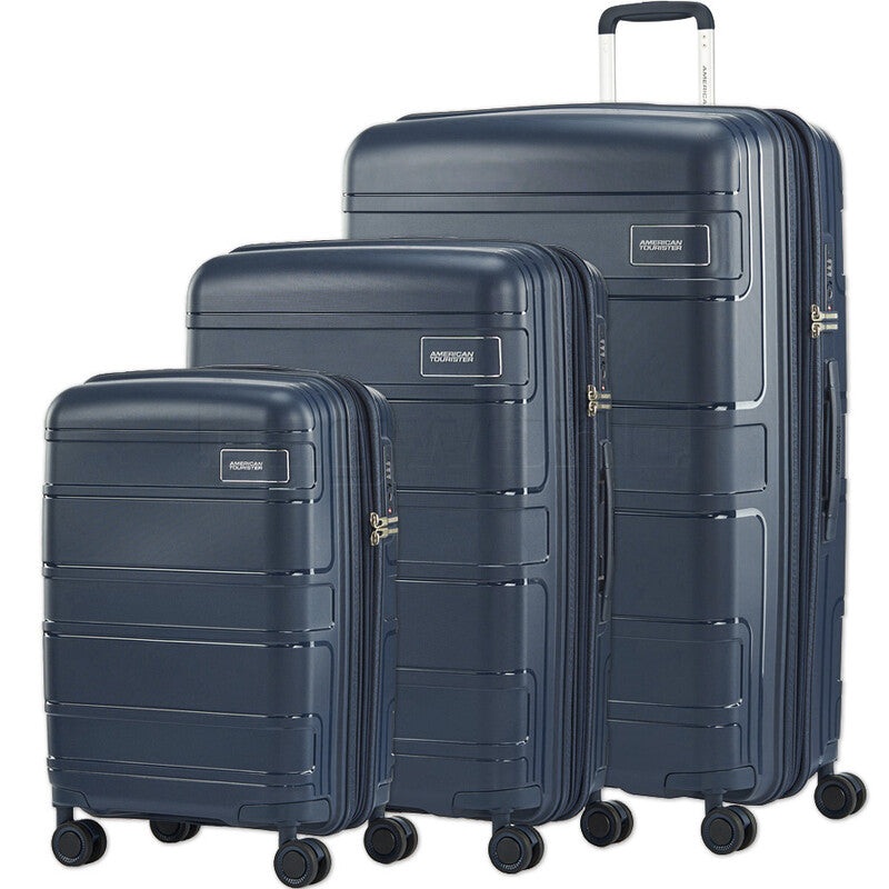 American Tourister – Light MAX SET of 3 (L-M-S) – Navy Navy