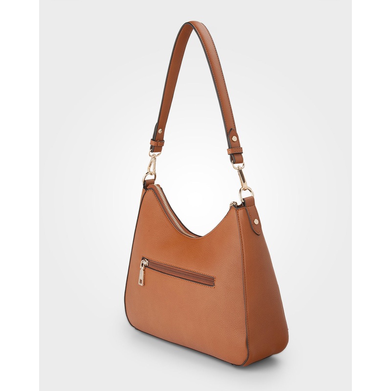Rory Large Hobo Shoulder Bag Lt Tan