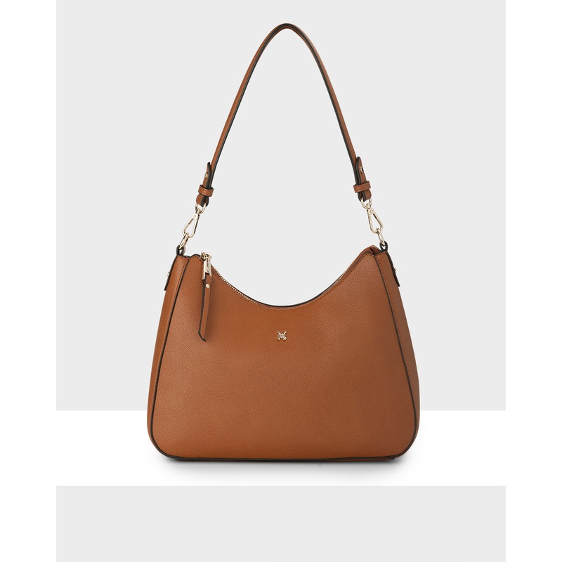 Rory Large Hobo Shoulder Bag Lt Tan