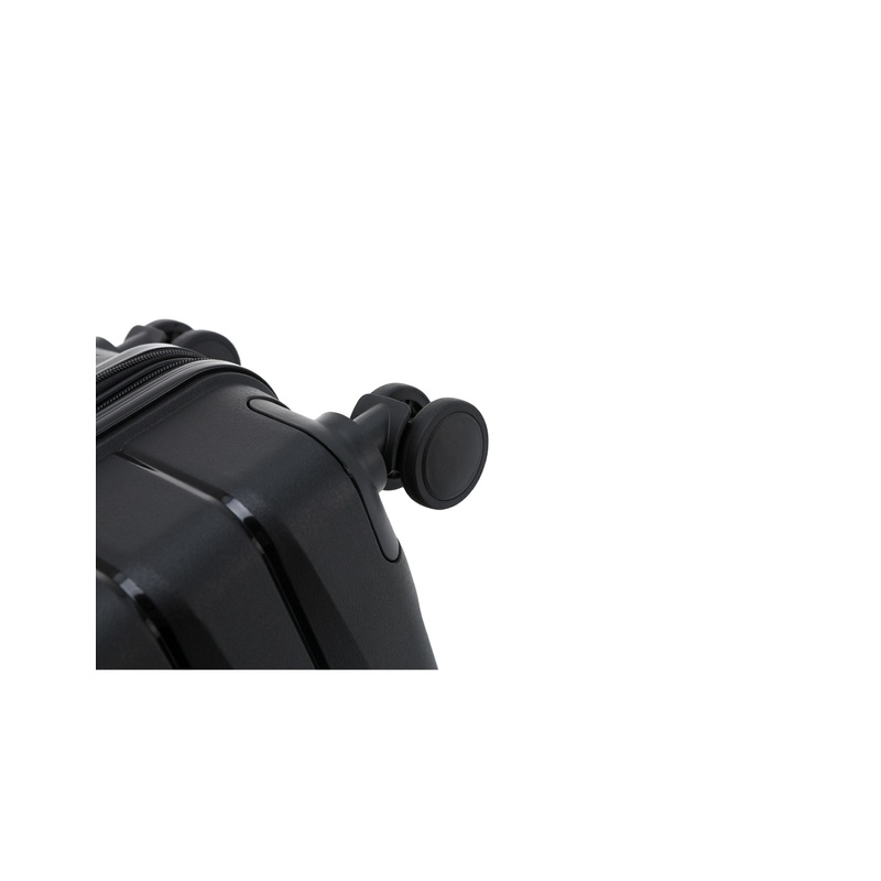 Aus Luggage – Pilot PP 65cm Spinner – Black Black