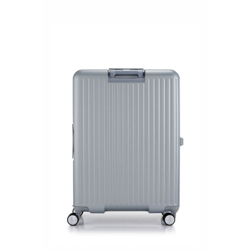 American Tourister – Lockation 75cm Fully Framed Large Suitcase – Silver Silver