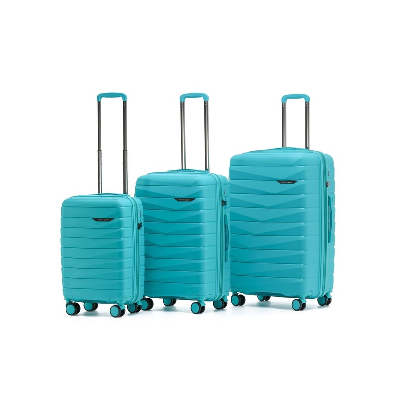 Aus Luggage – PILOT Set of 3 (L-M-S) – Teal Teal