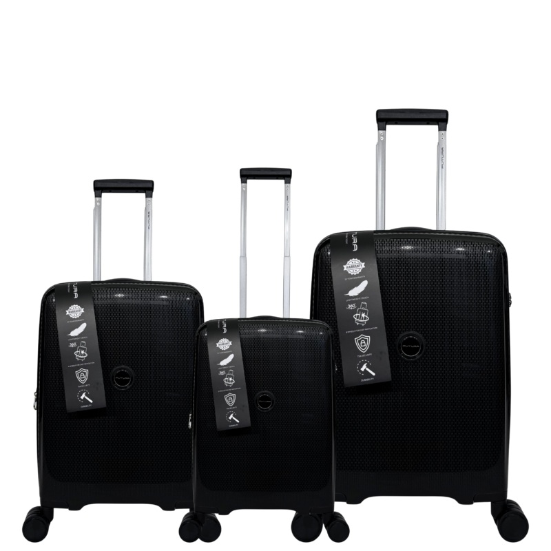 Futura – PP8810 Set of 3 (L-M-S) – Black Black