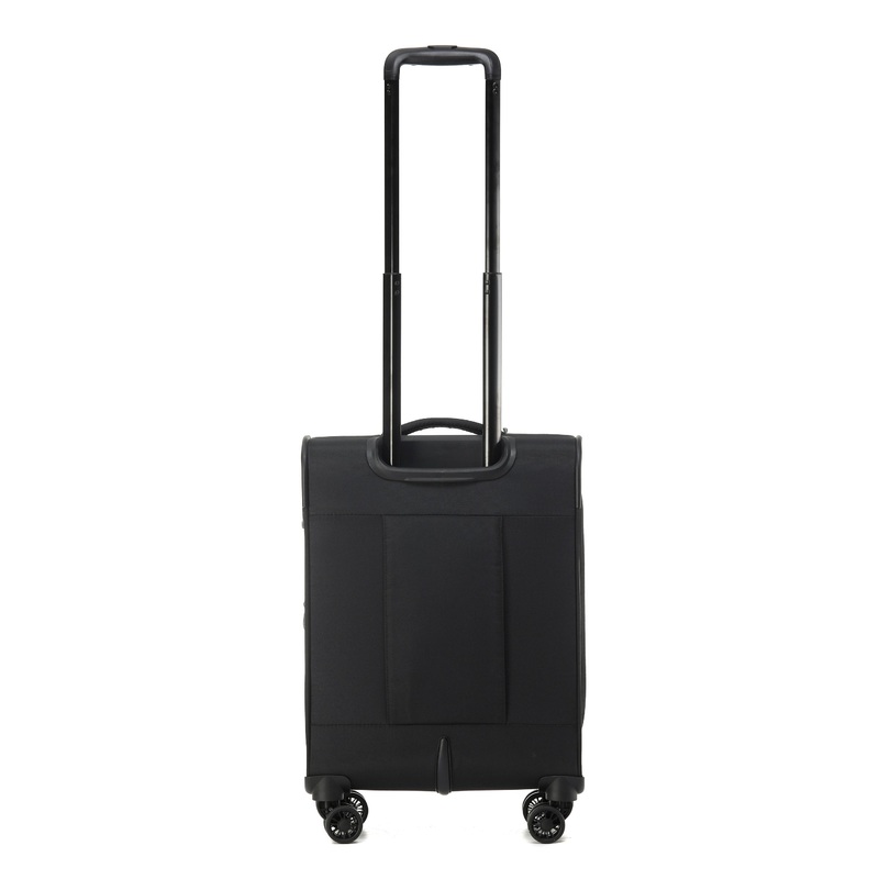 TOSCA Luna Lite 52CM Soft Small carry on – BLACK BLACK/GREY