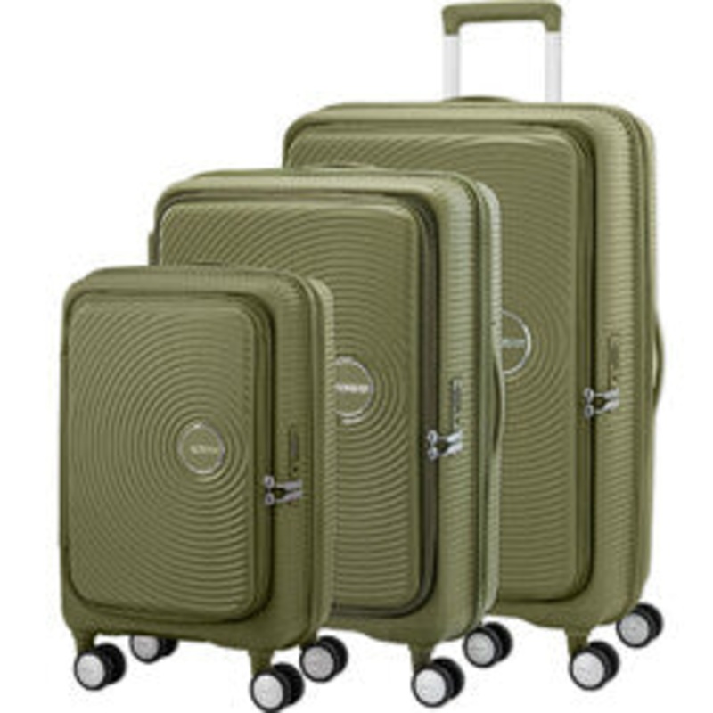 American Tourister – Curio Book opening Set of 3 (L-M-S) – Khaki KHAKI