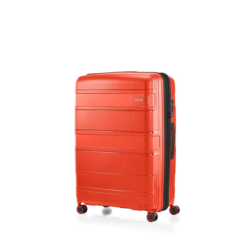 American Tourister – Light Max 69cm Medium Spinner – Flame Orange Orange