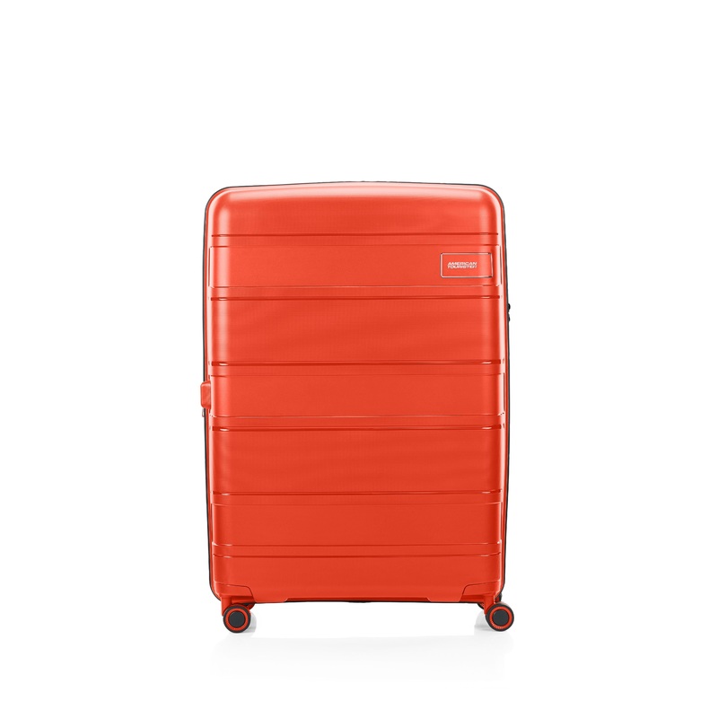 American Tourister – Light Max 69cm Medium Spinner – Flame Orange Orange