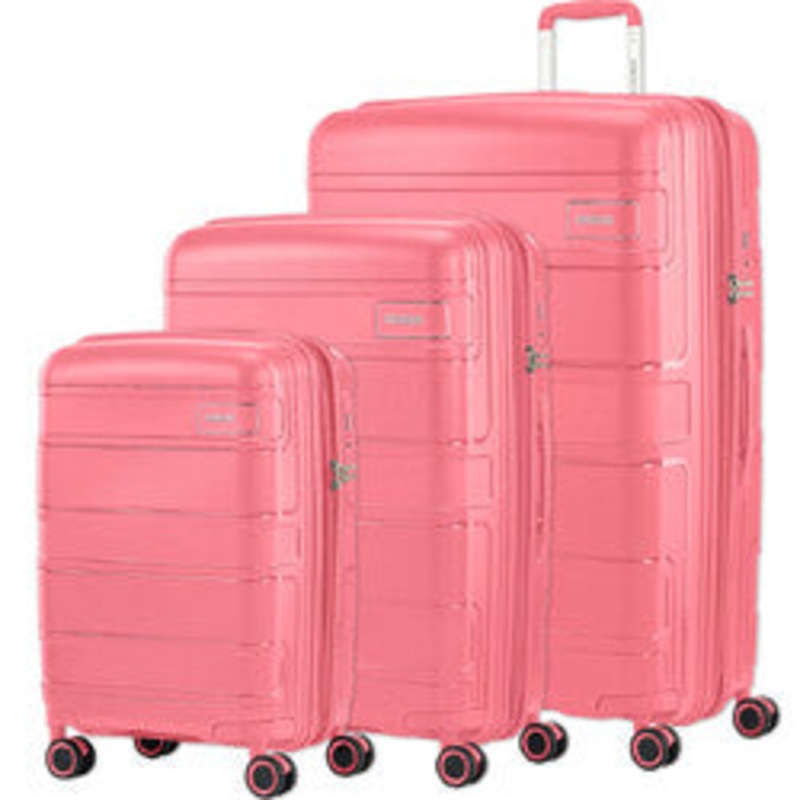 American Tourister – Light MAX SET of 3 (L-M-S) – Fresh Pink Pink