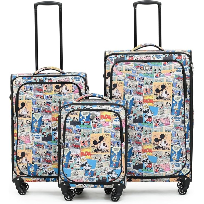 Disney – DIS022 Comic Soft – Set of 3 Suitcases COMIC