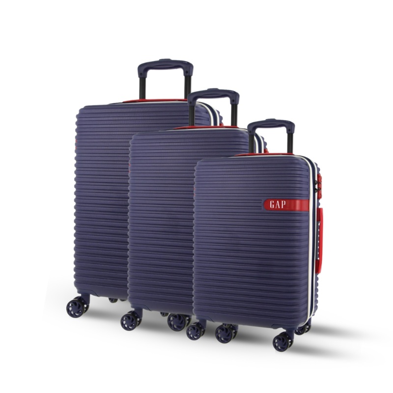 GAP – 30 Set of 3 Suitcases (L-M-S) – Navy Navy