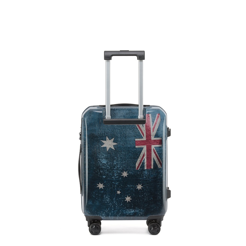 Tosca – TCA705 Australiana 55cm Small Aus Flag Spinner – Navy Navy