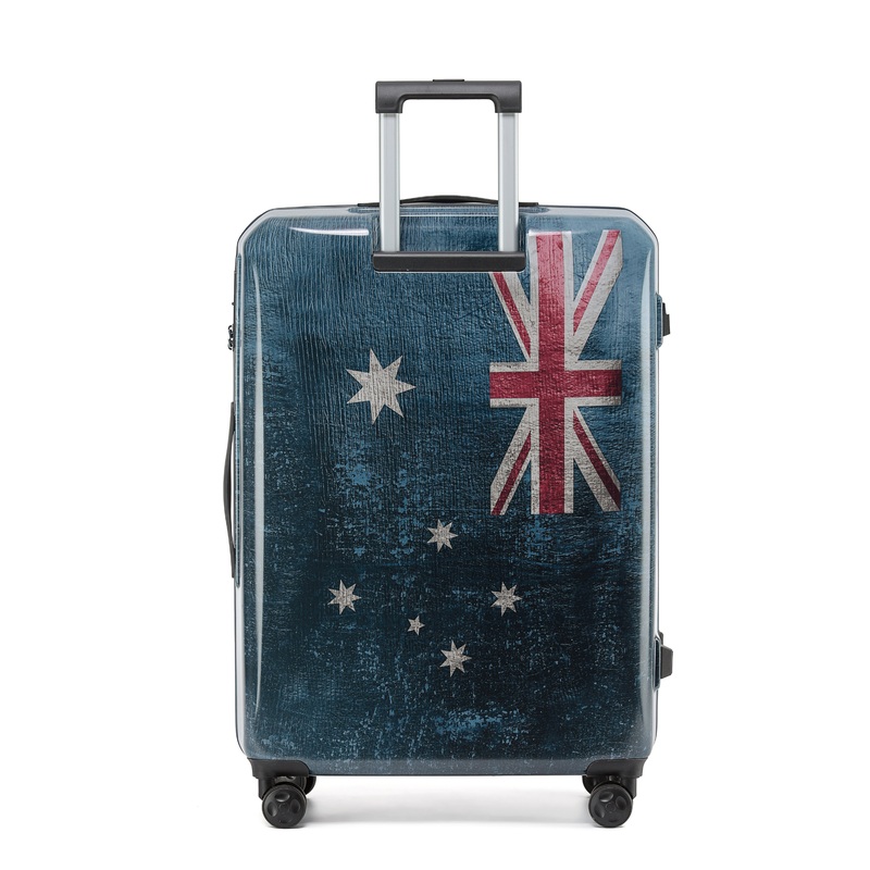 Tosca – TCA705 Australiana 76cm Large Aus Flag Spinner – Navy Navy