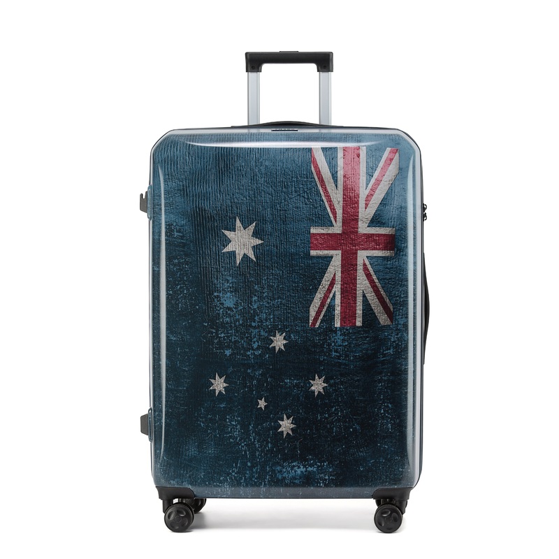 Tosca – TCA705 Australiana 76cm Large Aus Flag Spinner – Navy Navy