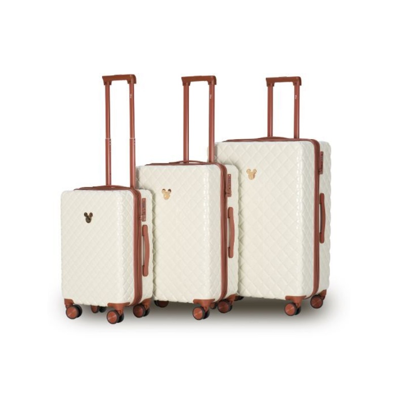 Disney – DIS323-3B Mickey Mouse Set of 3 Spinner cases – Ivory/Tan Ivory/Tan