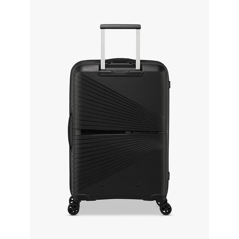 American Tourister – Airconic 68cm Medium 4 Wheel Hard Suitcase – Black Black