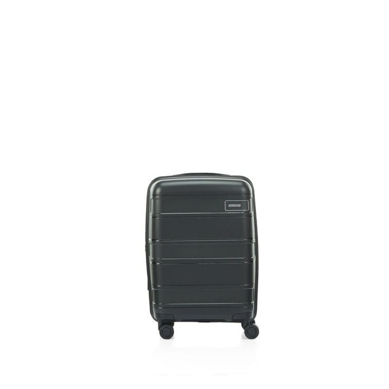 American Tourister – Light Max 55cm Small cabin case – Black Black