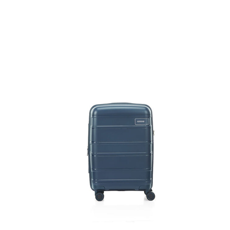 American Tourister – Light Max 55cm Small cabin case – Navy Navy